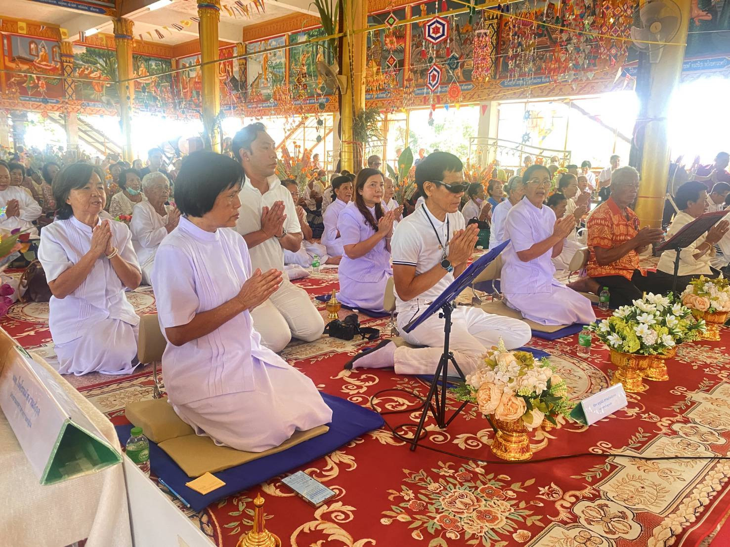 ภาพร่วมพิธีกรรมวัดสุริยาราม