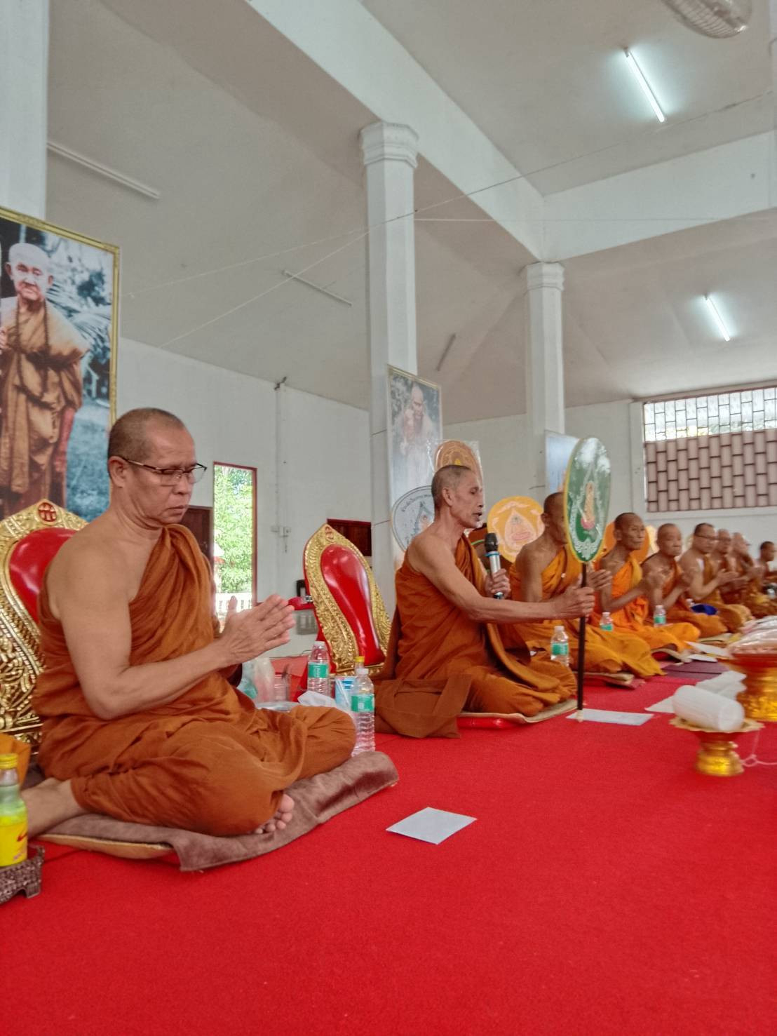 ภาพร่วมพิธีกรรมวัดลำดวน