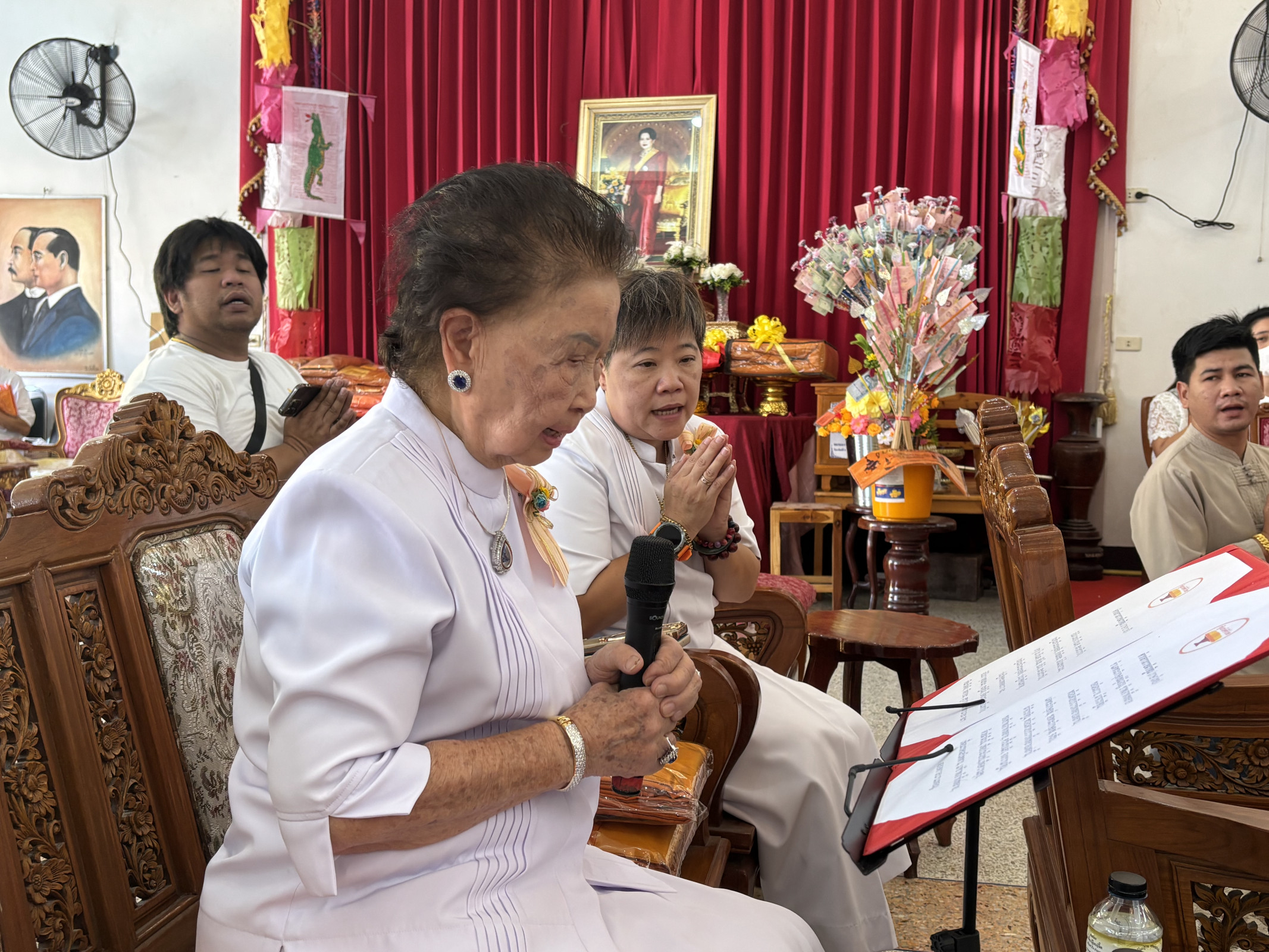 ภาพกล่าวคำถวายกฐินวัดมเหยงค์