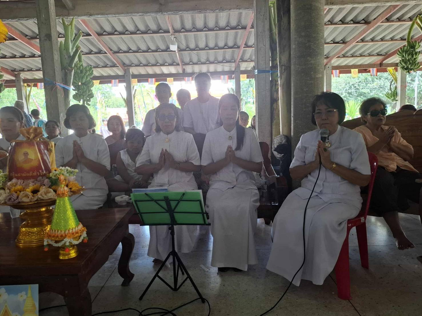 ภาพกล่าวคำถวายกฐินวัดหนองตาก้าย