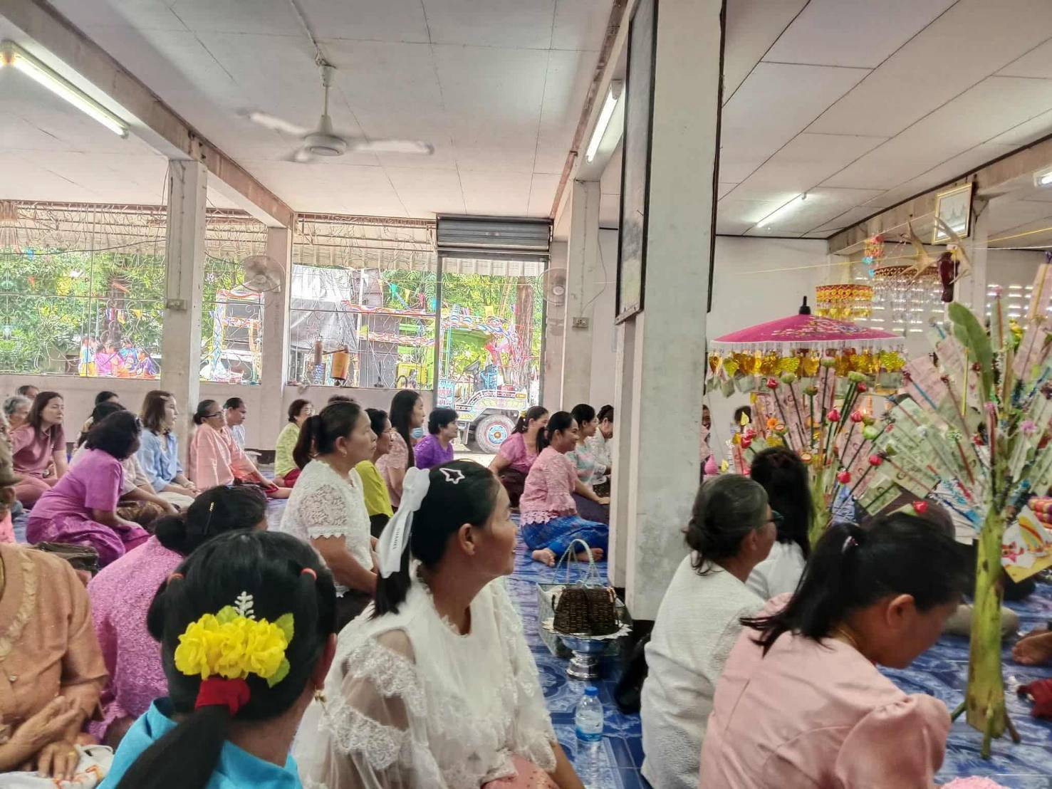 ภาพร่วมพิธีกรรมวัดหนองตาก้าย