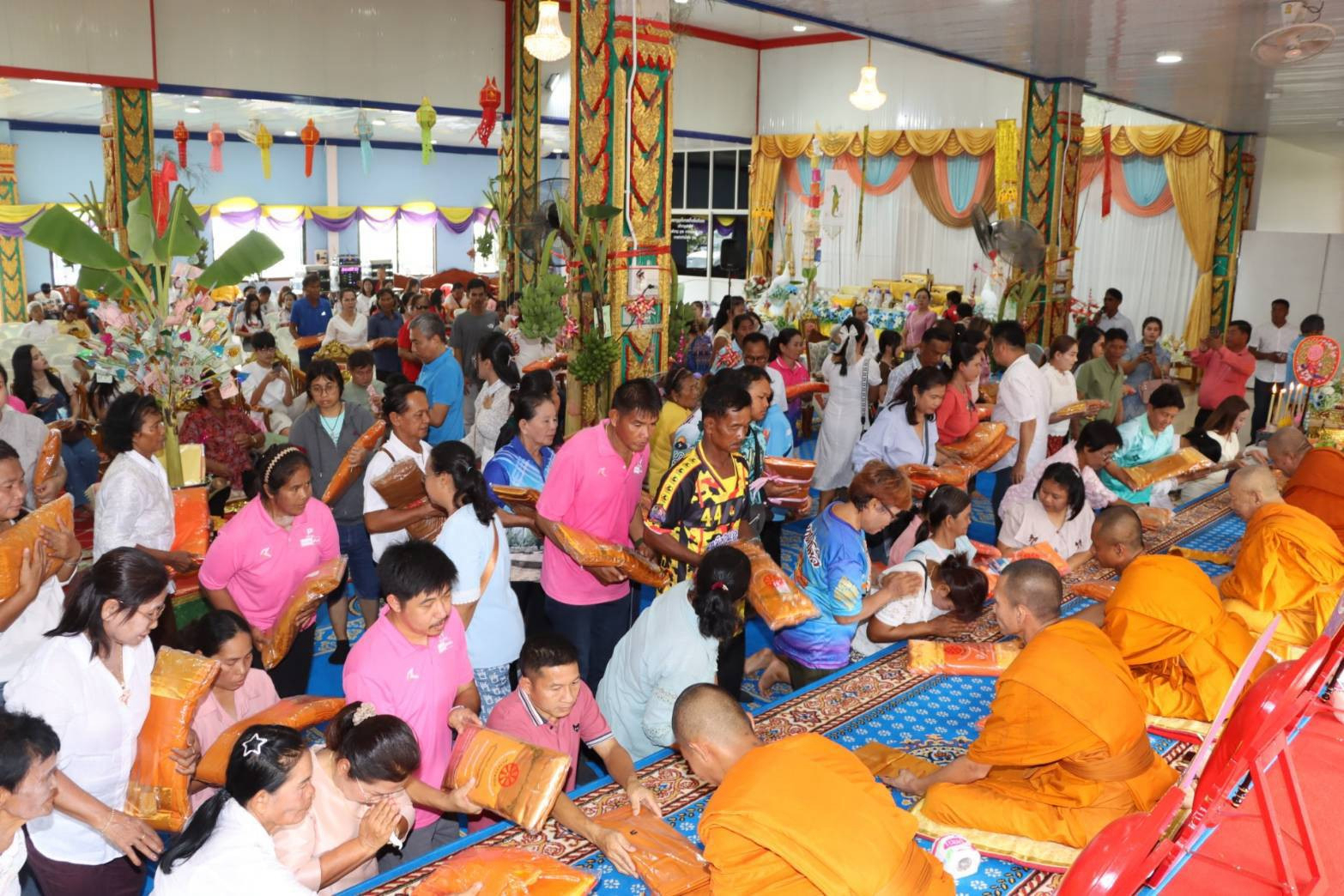 ภาพร่วมพิธีกรรมวัดตรอกสะเดา