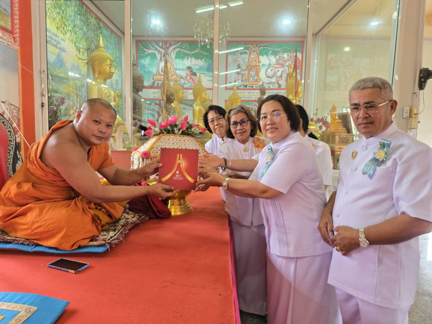 ภาพร่วมพิธีกรรมวัดหนองนกออก99