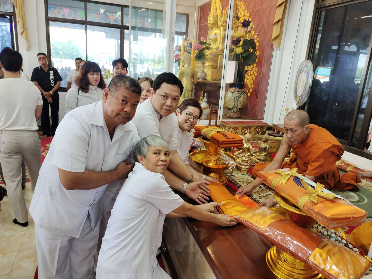 ภาพร่วมพิธีกรรมวัดวิสุทธิวราวาส