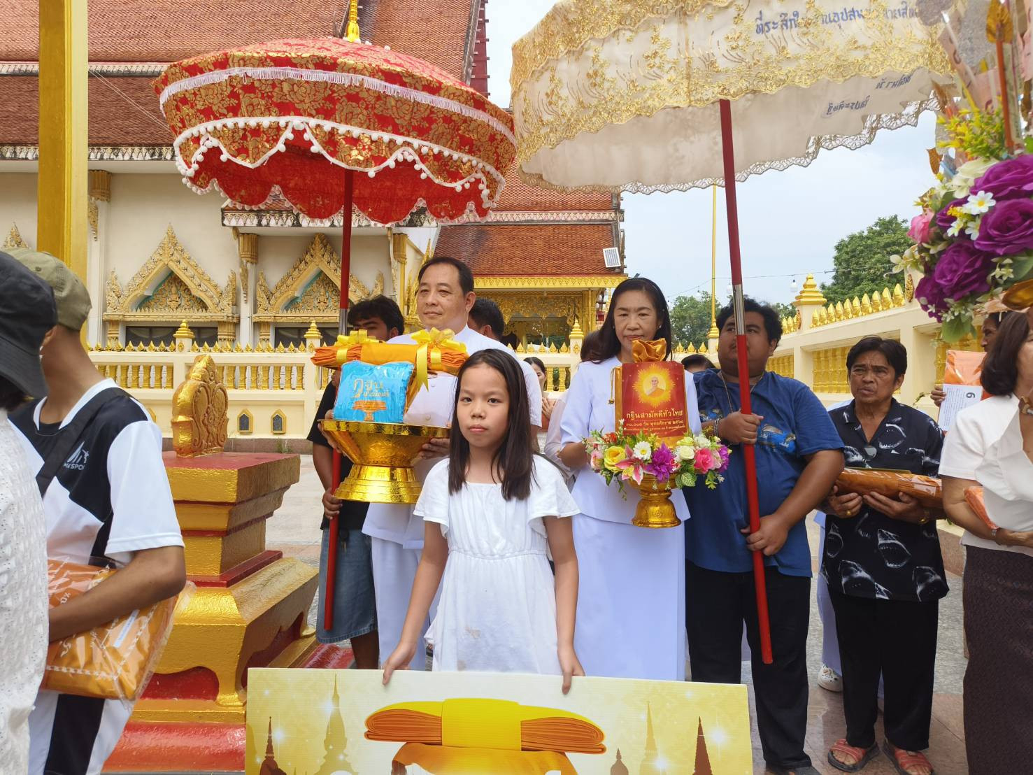 ภาพร่วมขบวนกฐินวัดรางตันนิลประดิษฐ์