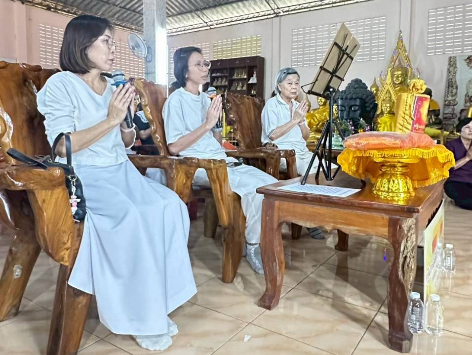 ภาพกล่าวคำถวายกฐินวัดคลองพลู