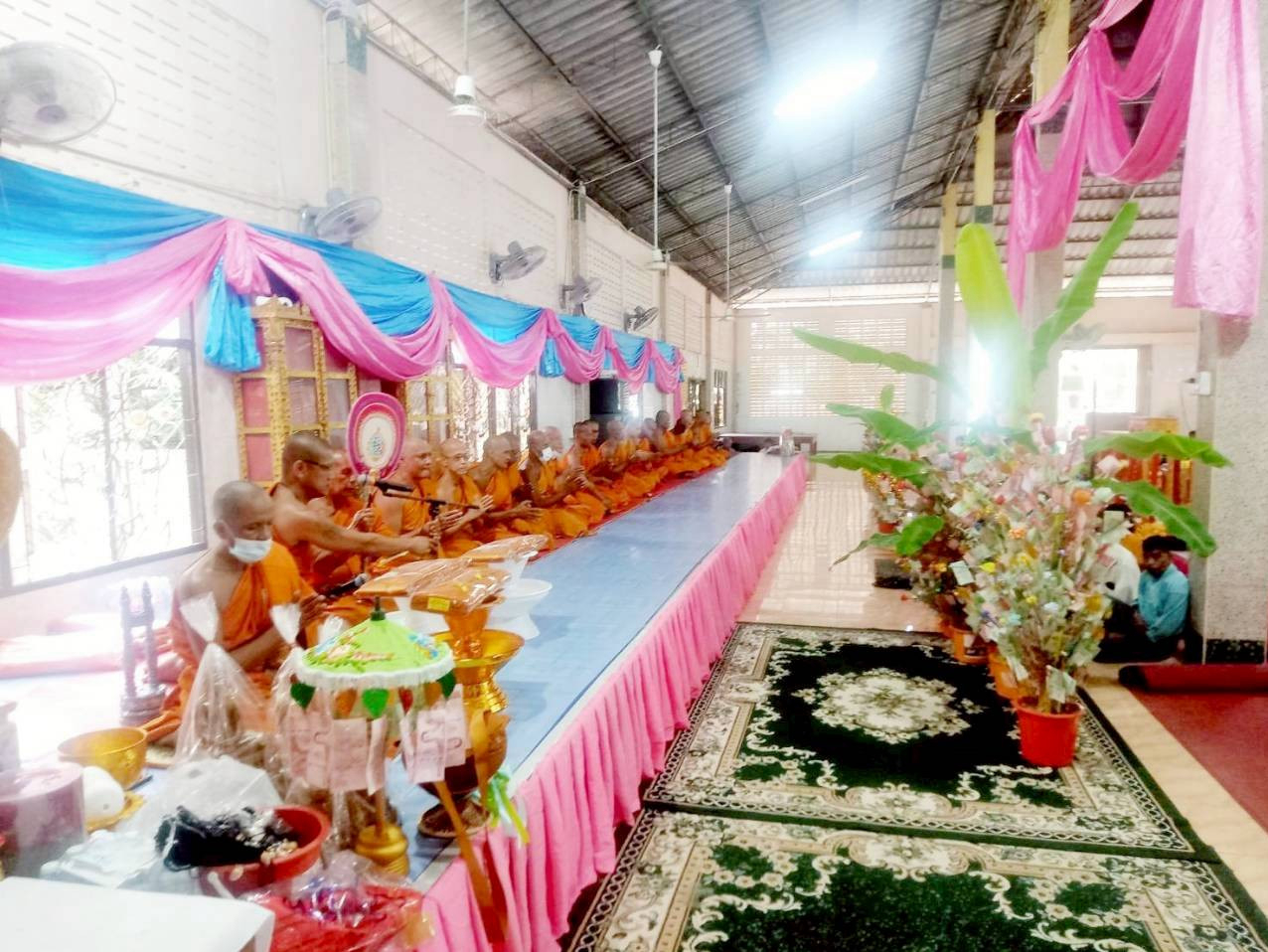 ภาพร่วมพิธีกรรมวัดคลองพลู