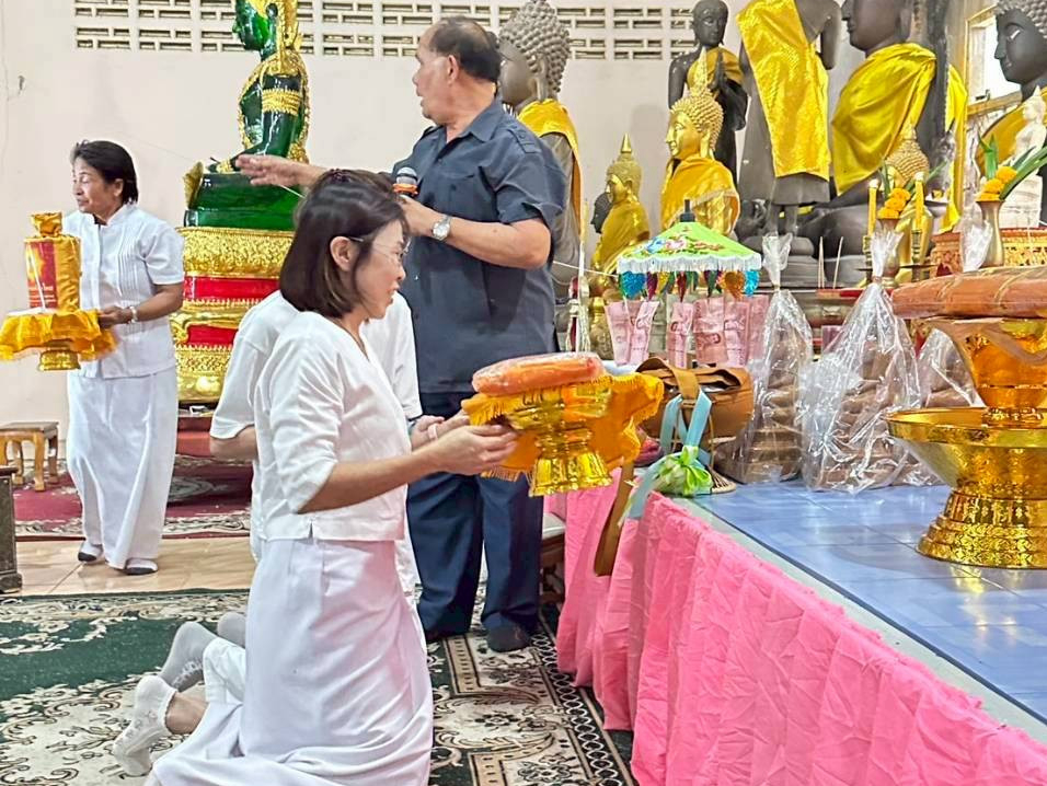 ภาพร่วมพิธีกรรมวัดคลองพลู