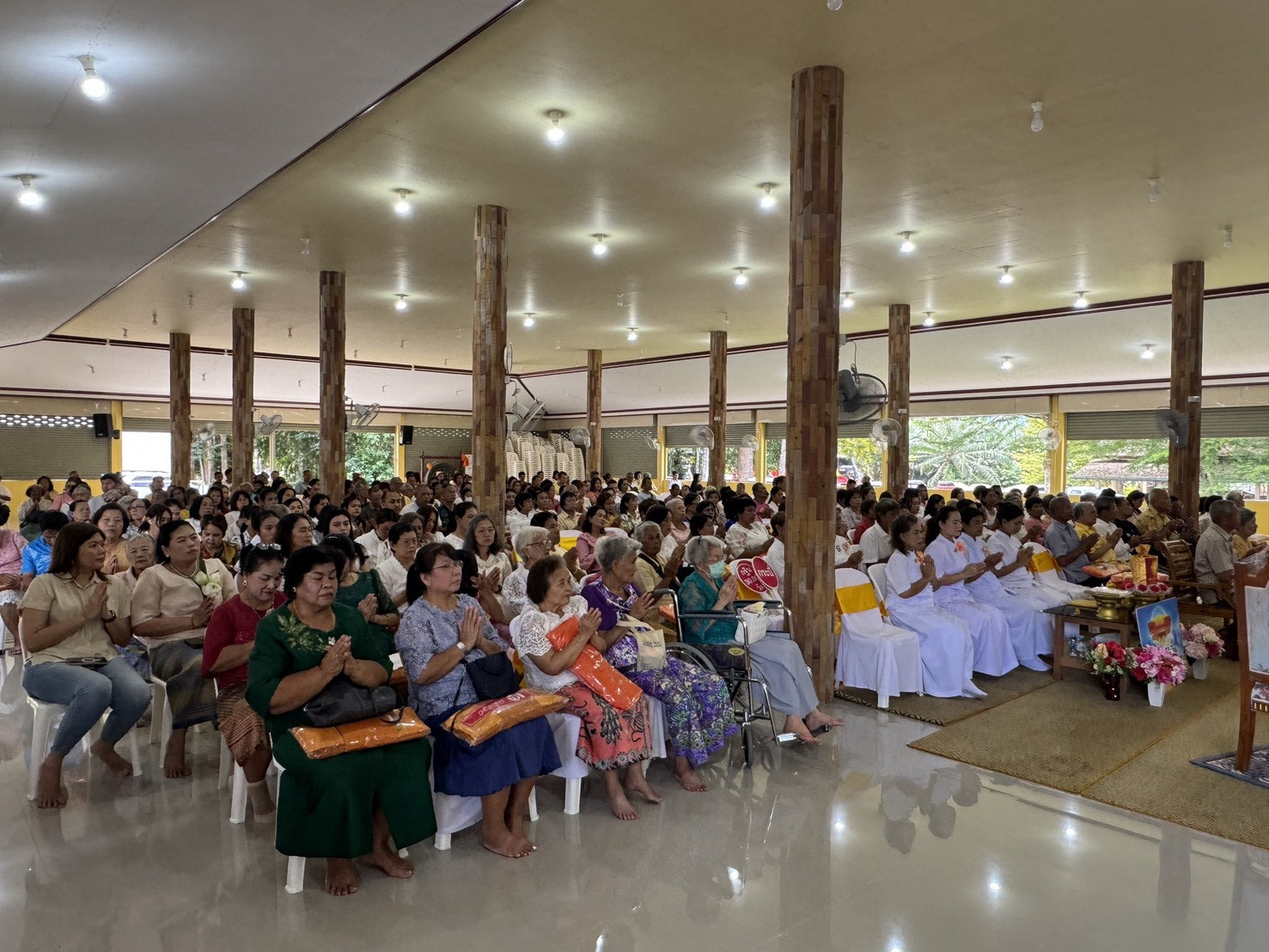 ภาพร่วมพิธีกรรมวัดนาเหนือ