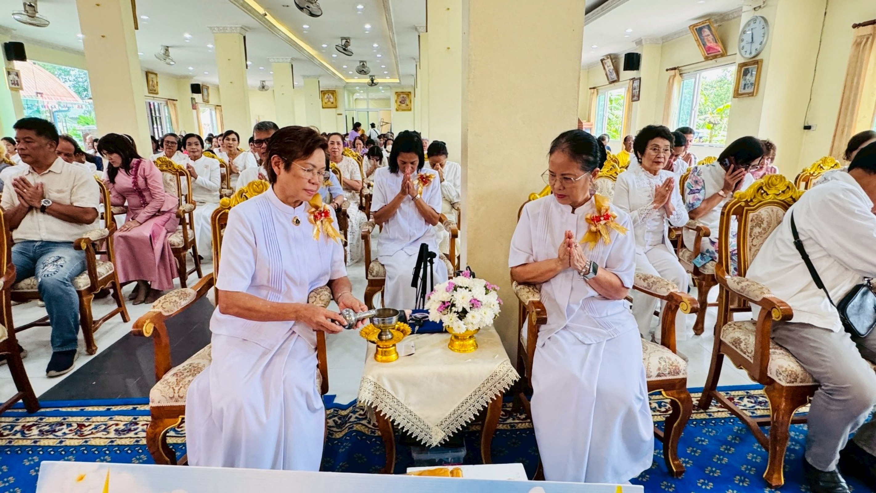 ภาพกล่าวคำถวายกฐินวัดบุญนารอบ