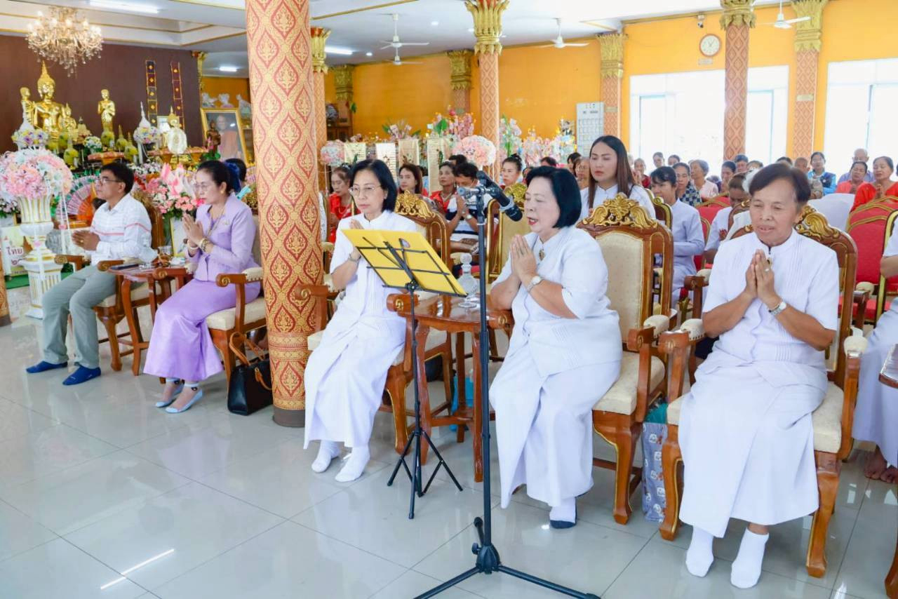 ภาพกล่าวคำถวายกฐินวัดกอบกุลรัตนาราม