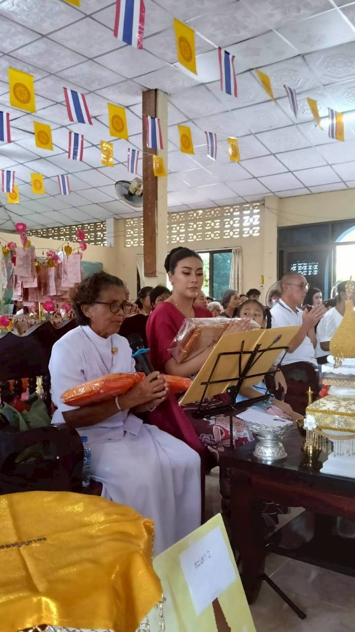 ภาพกล่าวคำถวายกฐินวัดควนนิมิต