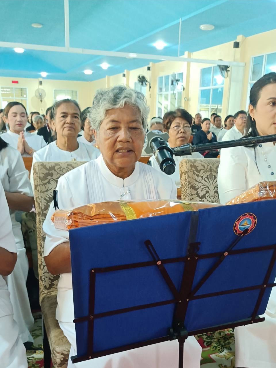 ภาพกล่าวคำถวายกฐินวัดนาทวี