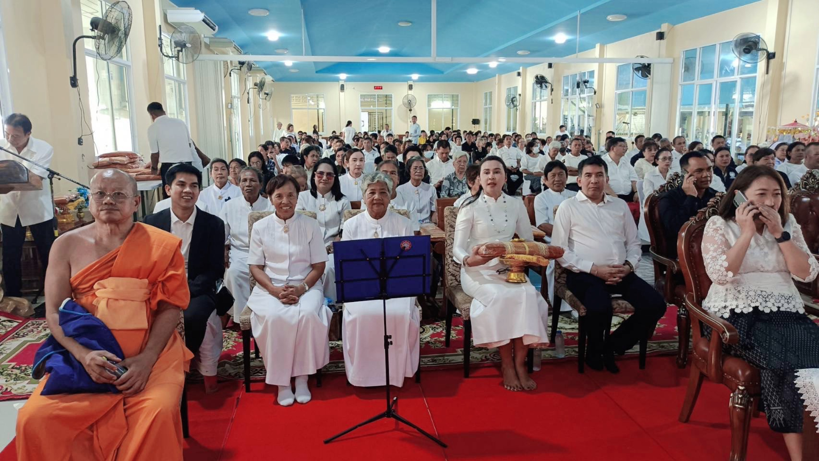 ภาพร่วมพิธีกรรมวัดนาทวี