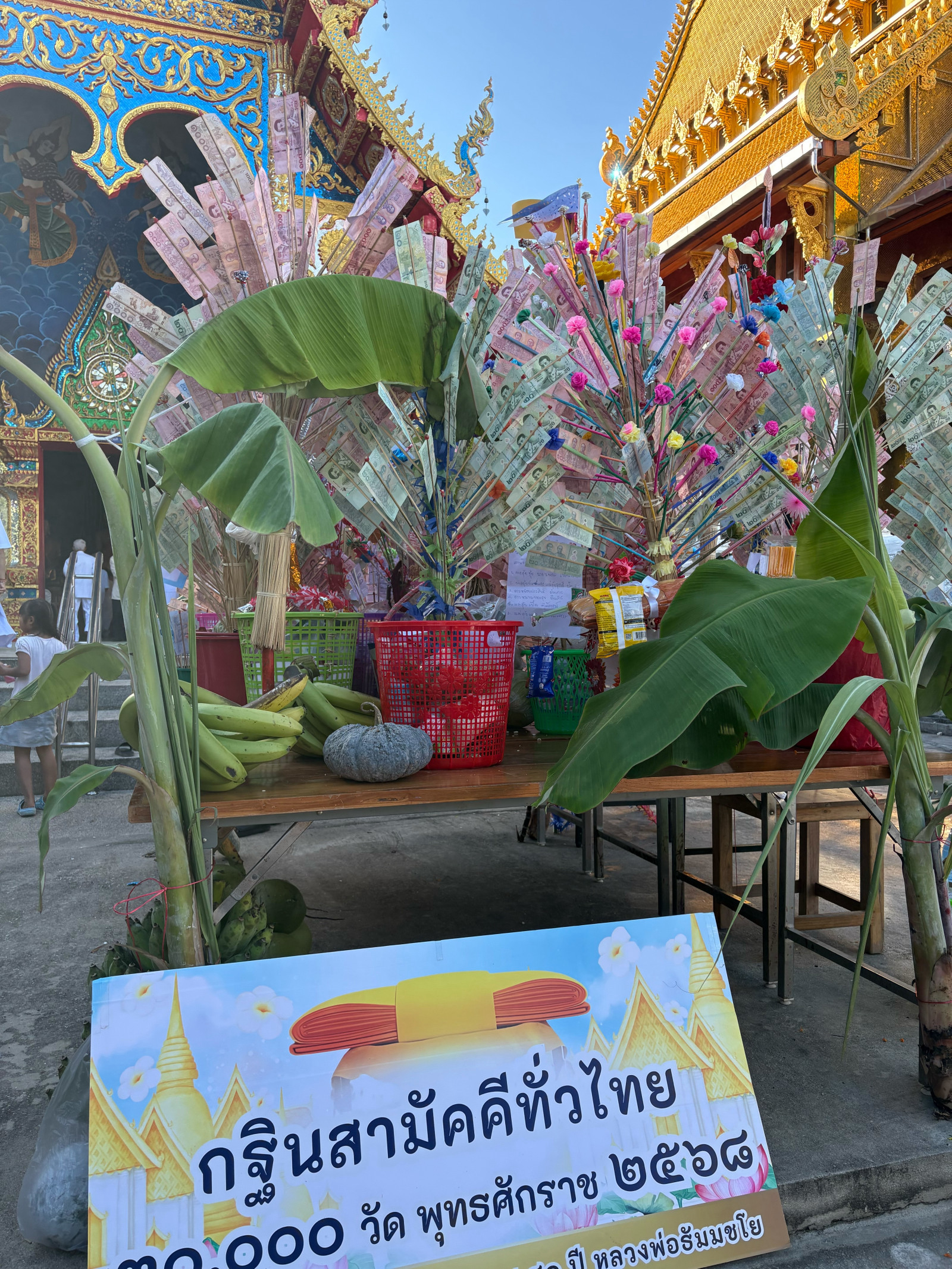 ภาพร่วมขบวนกฐินวัดแม่ลอยไร่(ไชยพรหม)