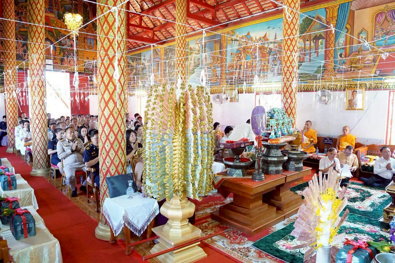 ภาพร่วมพิธีกรรมวัดอุดมชัยราษฎร์
