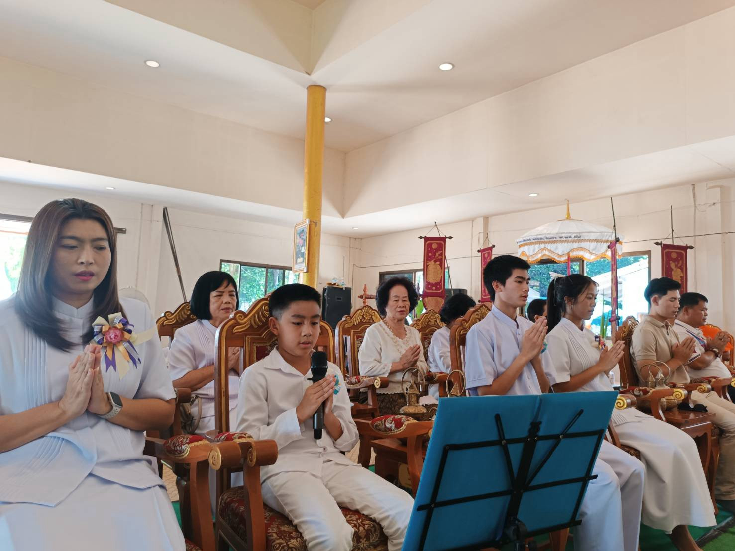 ภาพกล่าวคำถวายกฐินวัดจิตตพัฒนาราม