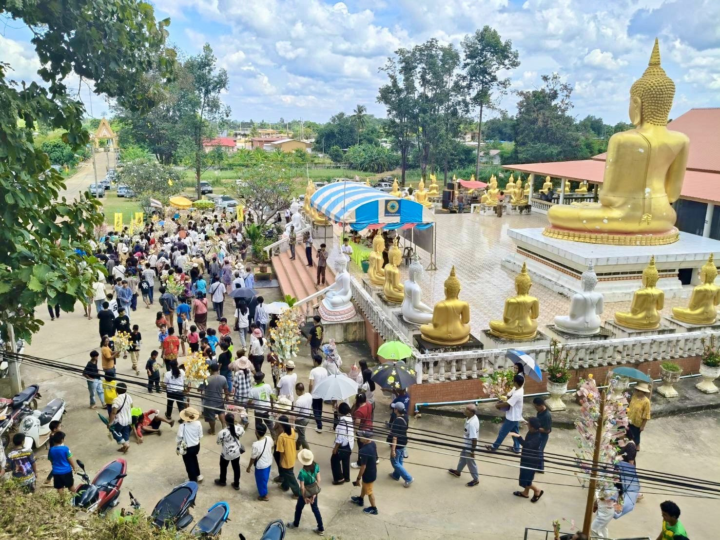 ภาพร่วมพิธีกรรมวัดเขาน้ำอุ่น