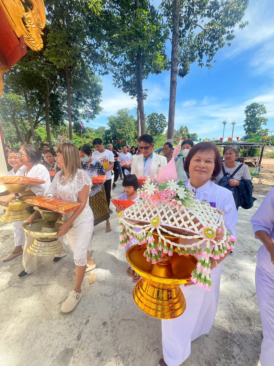 ภาพร่วมพิธีกรรมวัดไร่ในดง