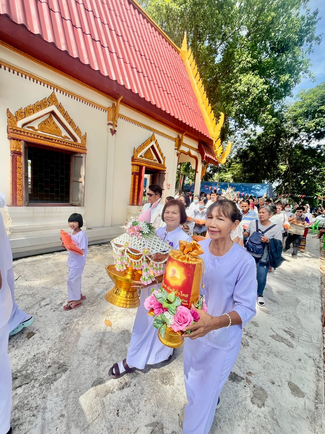 ภาพร่วมพิธีกรรมวัดไร่ในดง