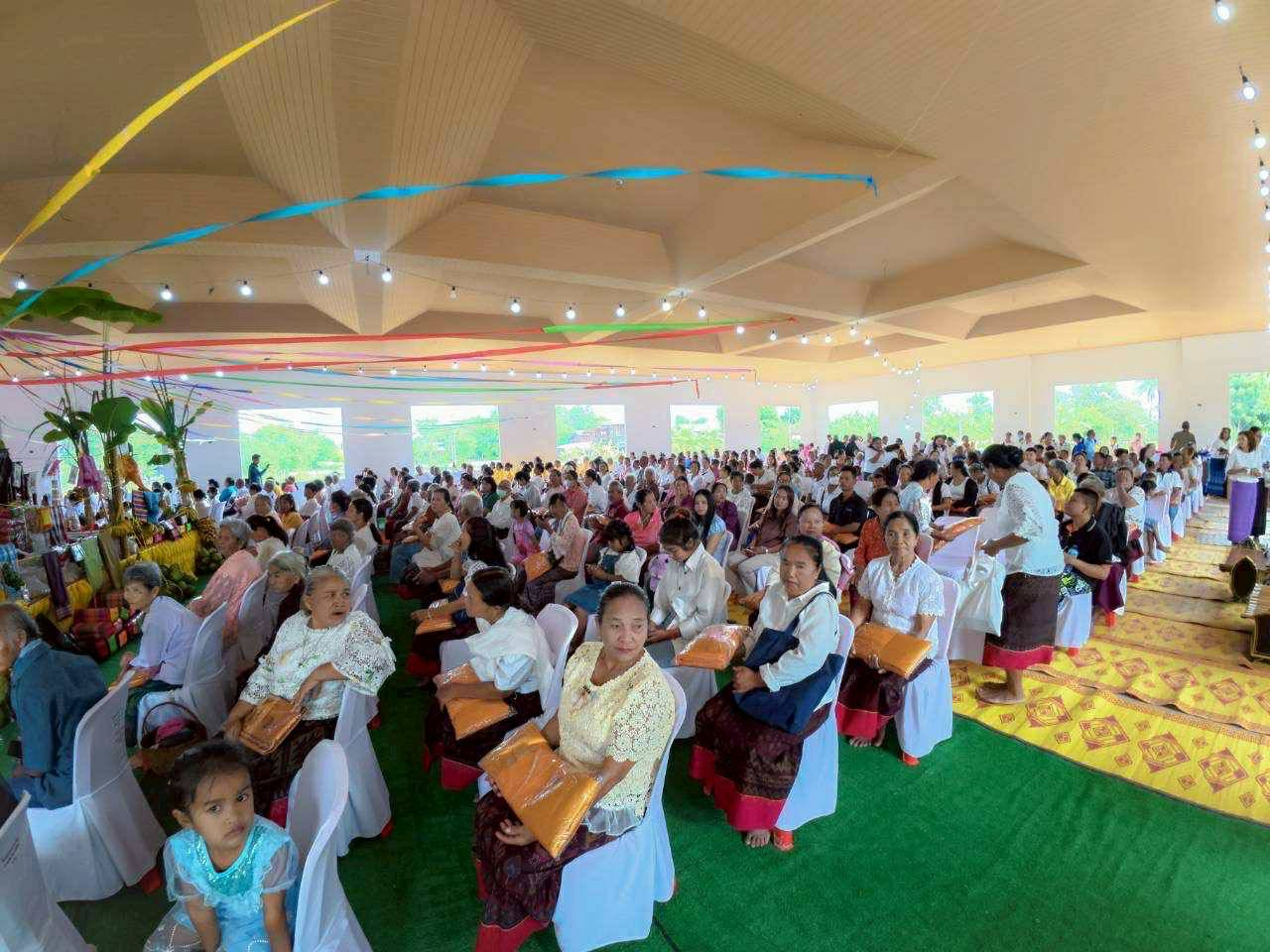 ภาพร่วมพิธีกรรมวัดหนองย่างหมู