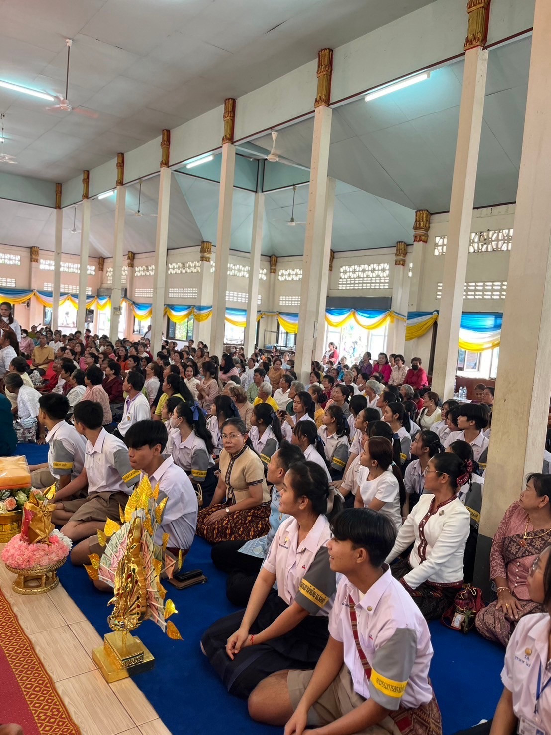 ภาพร่วมพิธีกรรมวัดปฐมแพงศรี