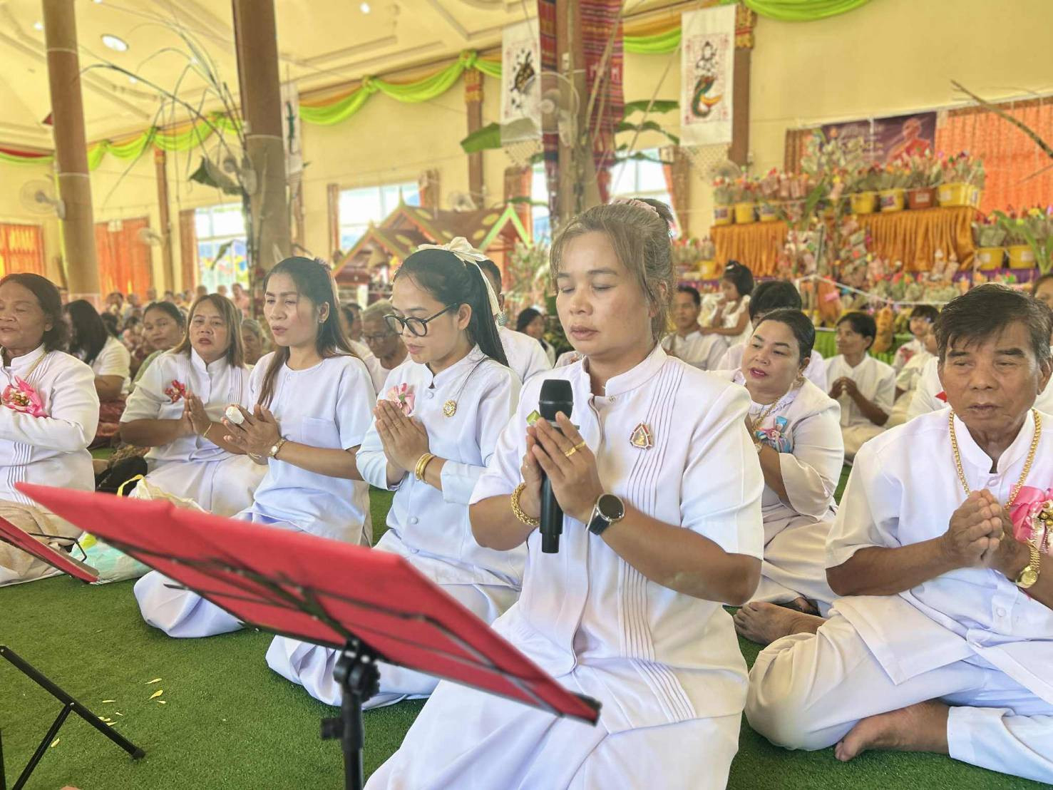 ภาพกล่าวคำถวายกฐินวัดหนองแวง