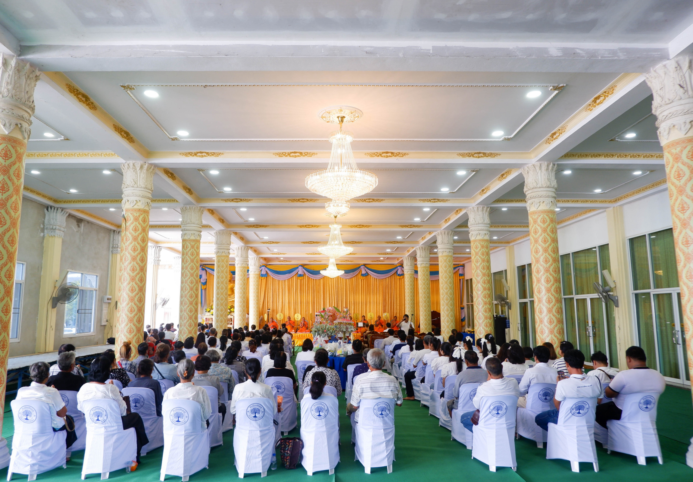 ภาพร่วมพิธีกรรมวัดดอนมะกอก