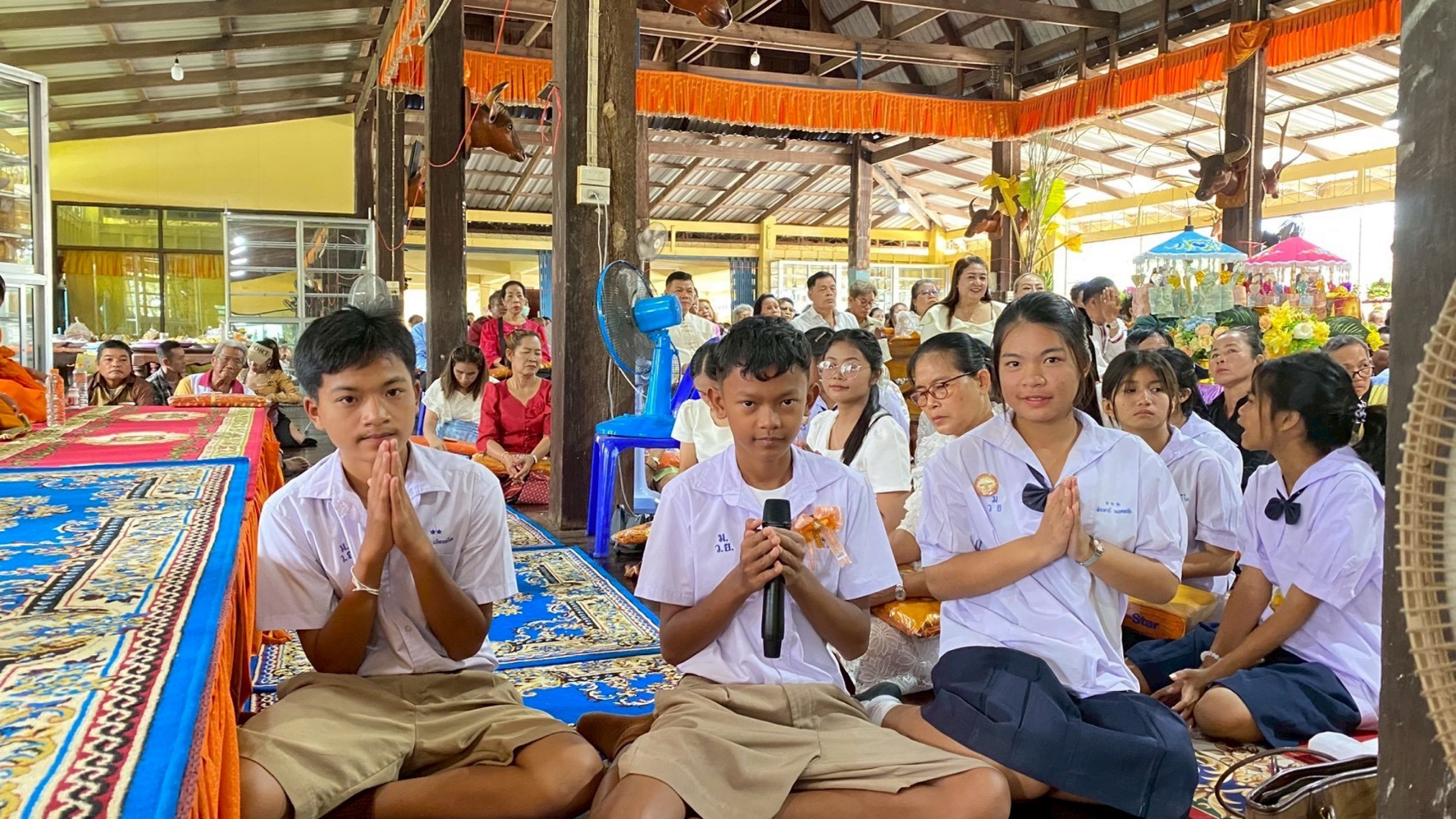 ภาพกล่าวคำถวายกฐินวัดวังยาว