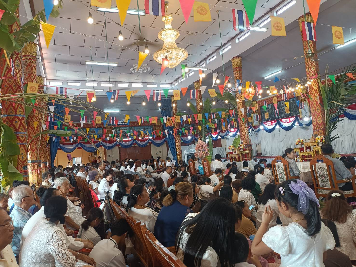 ภาพร่วมพิธีกรรมวัดกุฎีประสิทธิ์