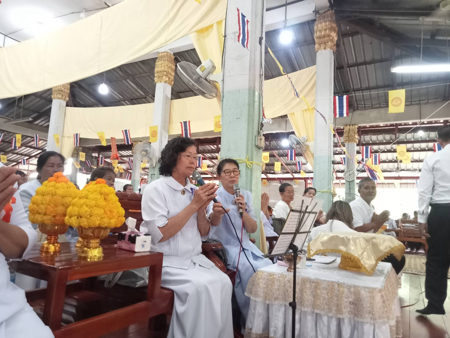 ภาพกล่าวคำถวายกฐินวัดโพธาราม