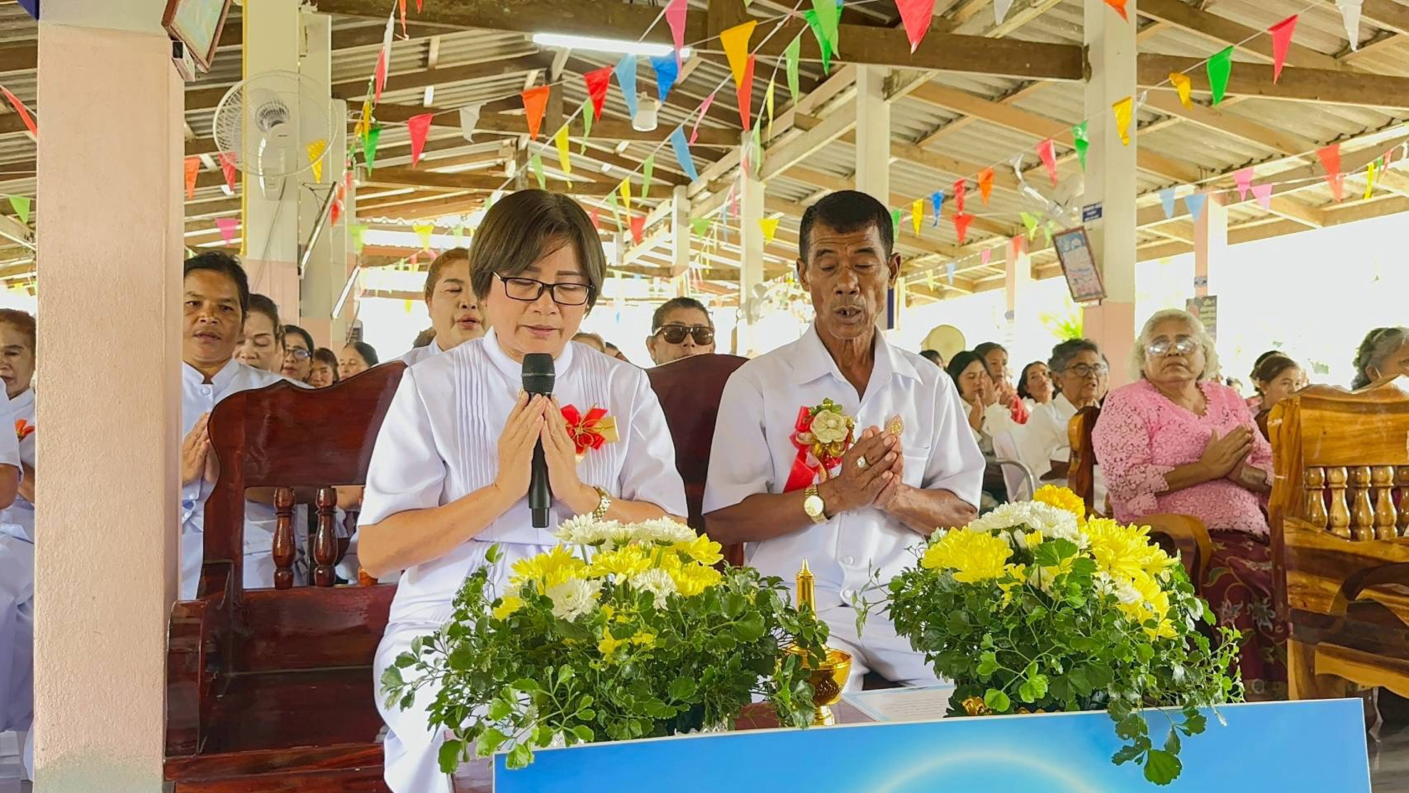 ภาพกล่าวคำถวายกฐินสำนักสงฆ์ควนหวายแดง