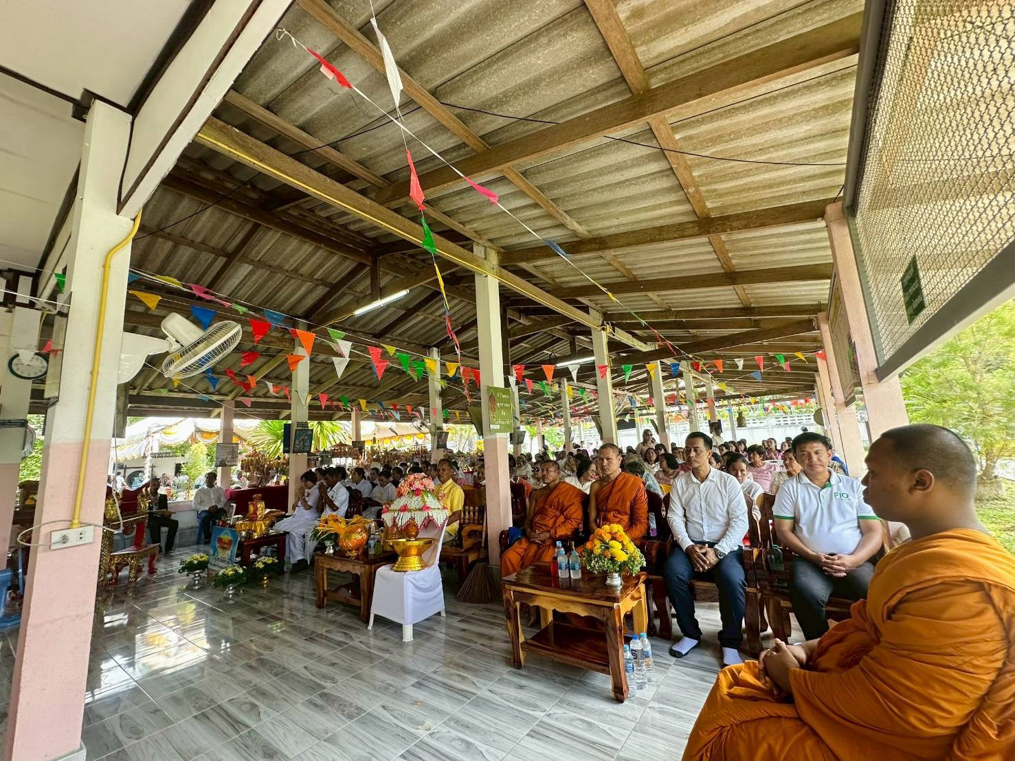 ภาพร่วมพิธีกรรมสำนักสงฆ์ควนหวายแดง