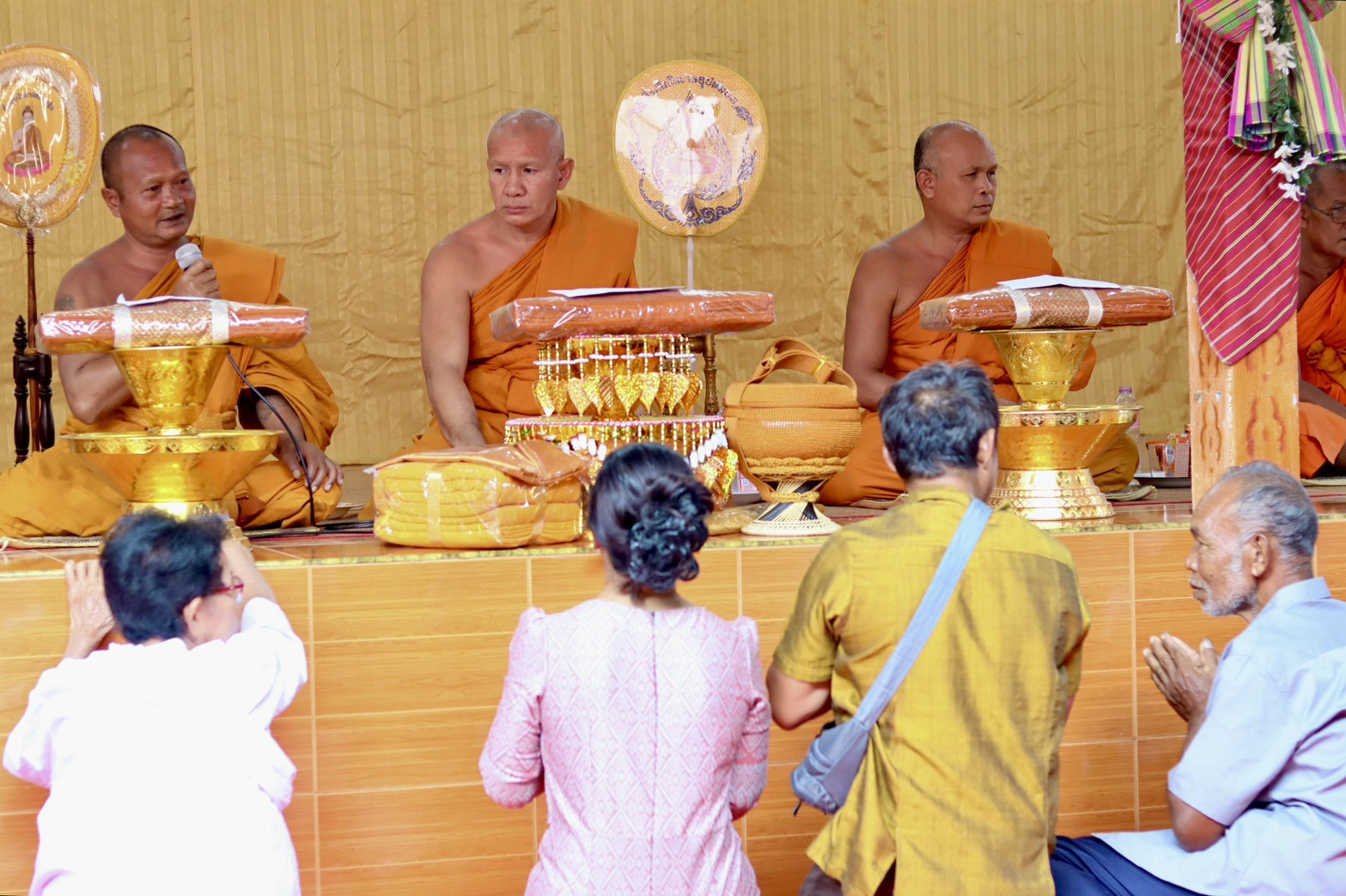 ภาพร่วมพิธีกรรมวัดกัลยาณธรรม