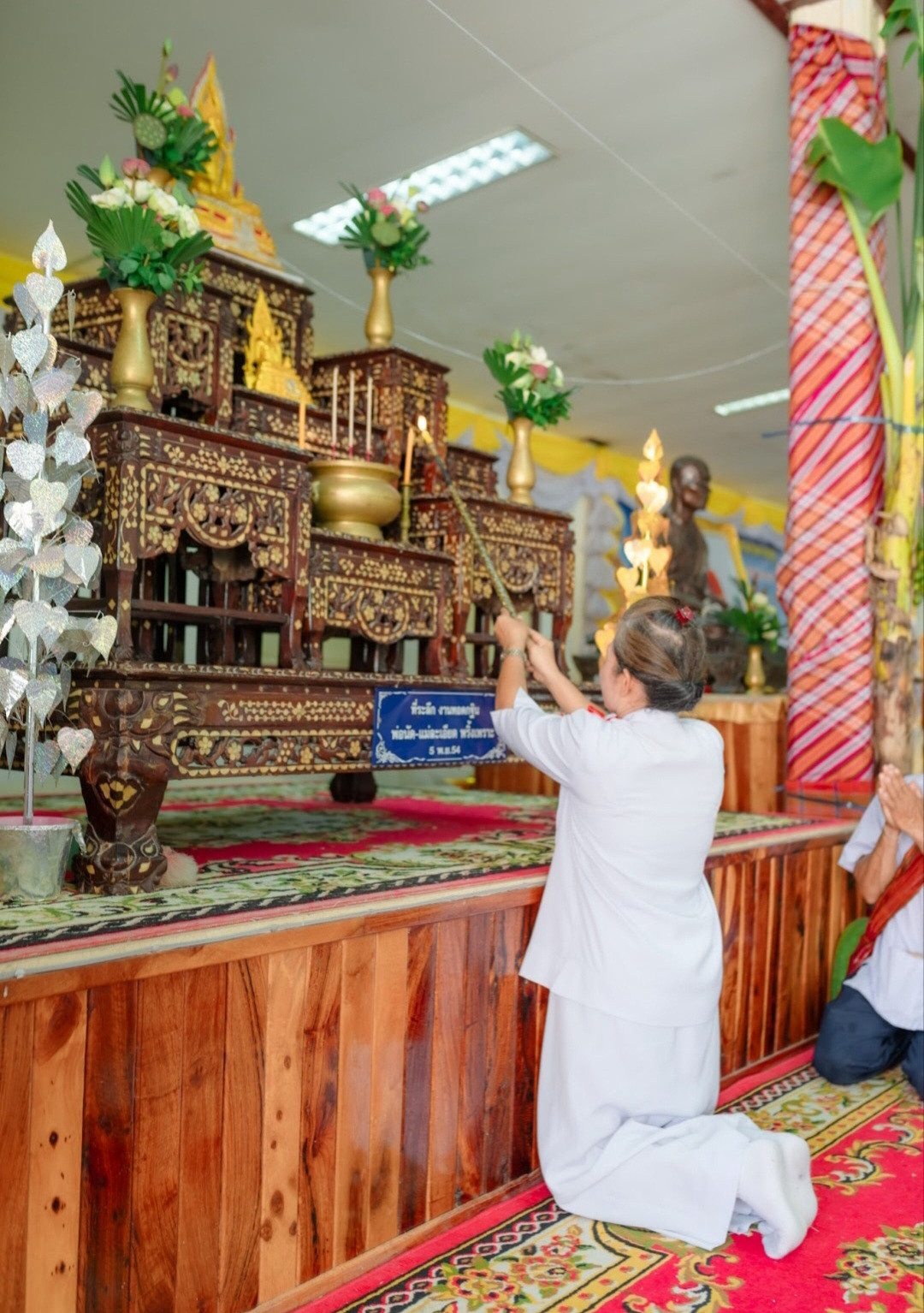 ภาพร่วมพิธีกรรมวัดศาลาเย็น