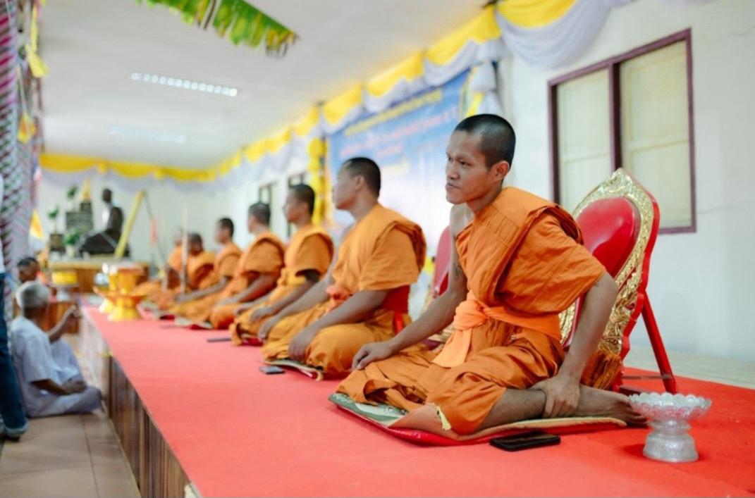 ภาพร่วมพิธีกรรมวัดศาลาเย็น