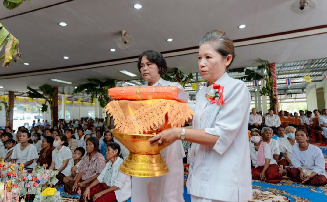 ภาพร่วมพิธีกรรมวัดศาลาเย็น