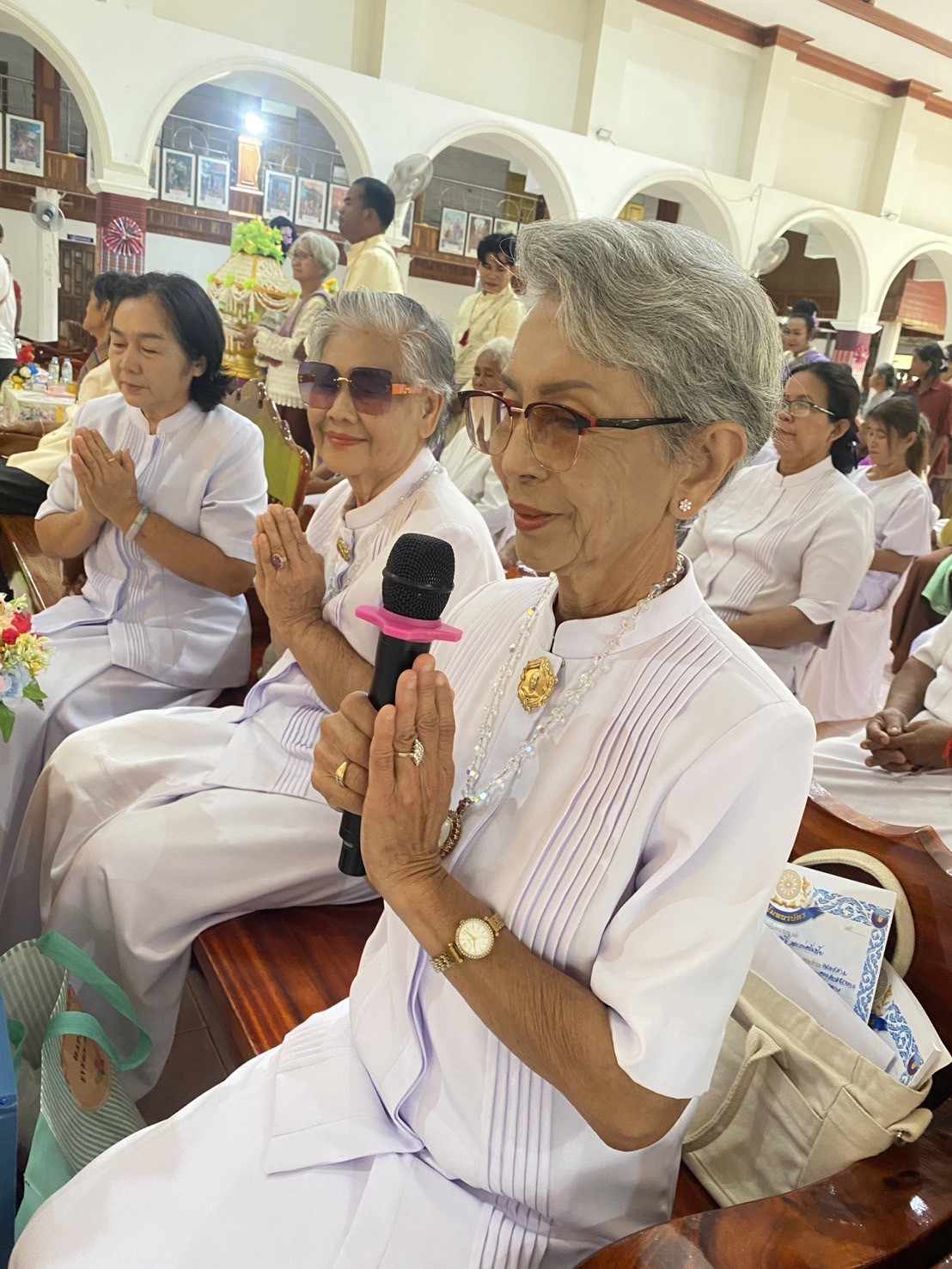 ภาพกล่าวคำถวายกฐินวัดอมรินทราวารี(อังกัญโพธิ์)