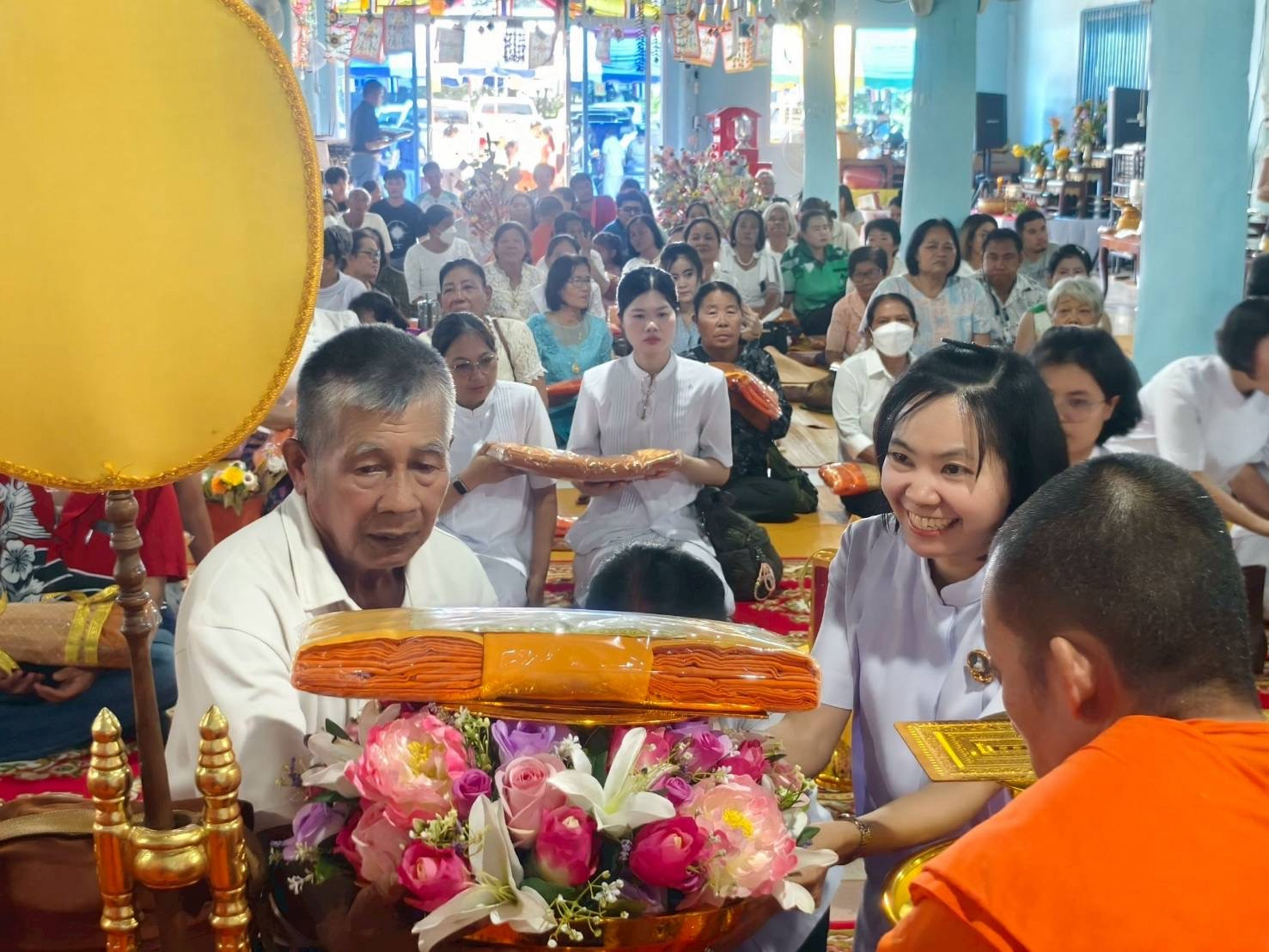 ภาพร่วมพิธีกรรมวัดโคกยาว