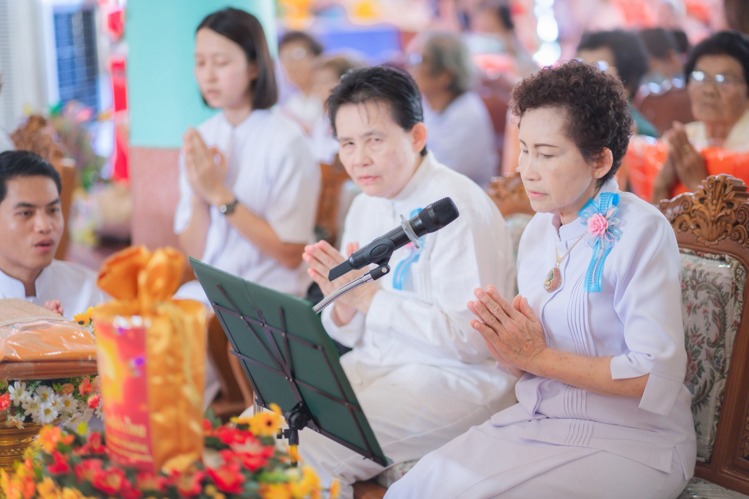 ภาพกล่าวคำถวายกฐินวัดเขาตะพั้น