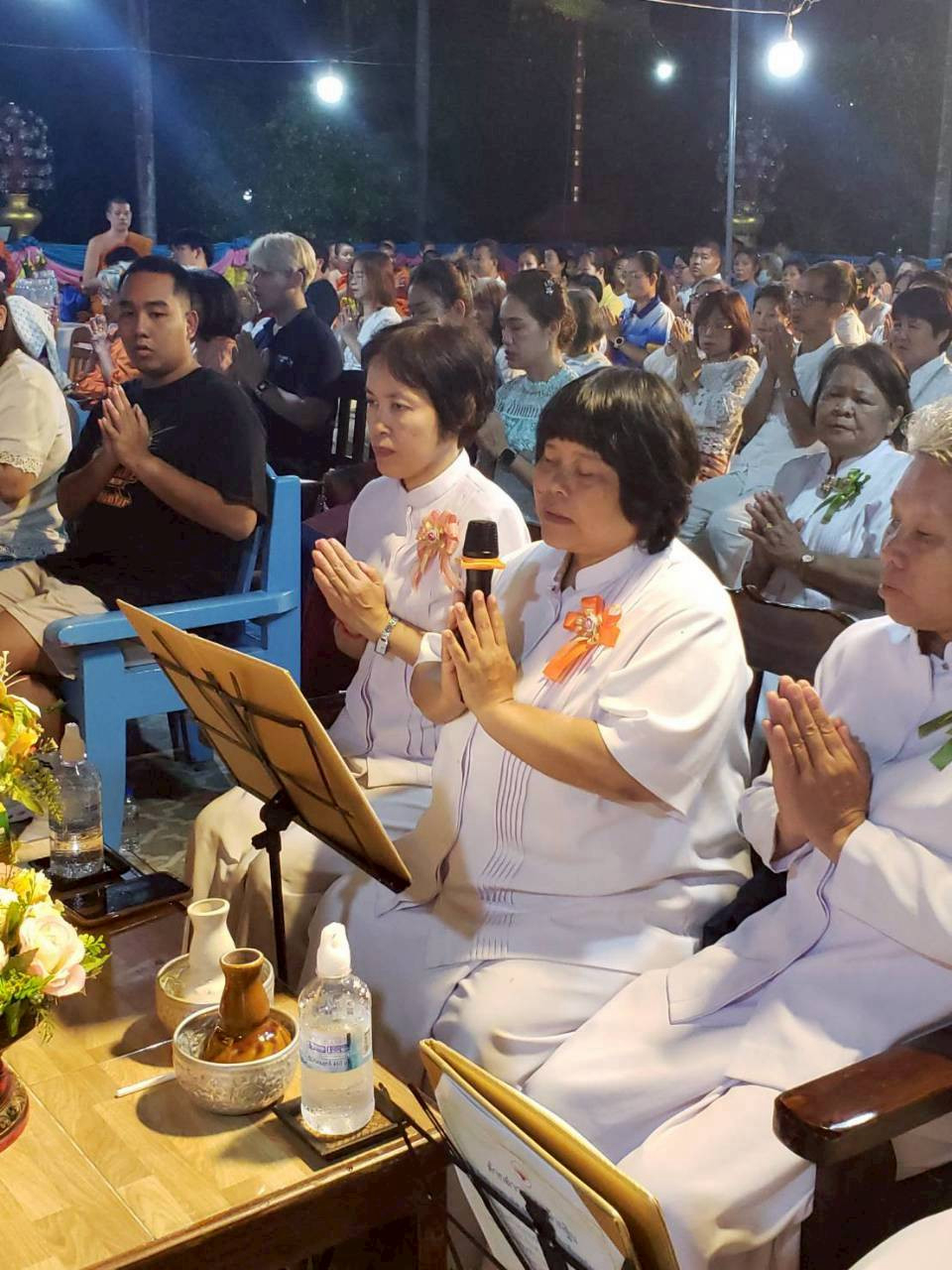 ภาพร่วมพิธีกรรมวัดมะขาม