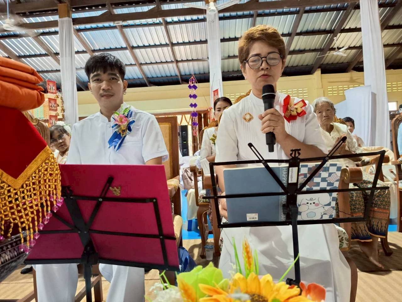 ภาพกล่าวคำถวายกฐินวัดเขาทองผางับ