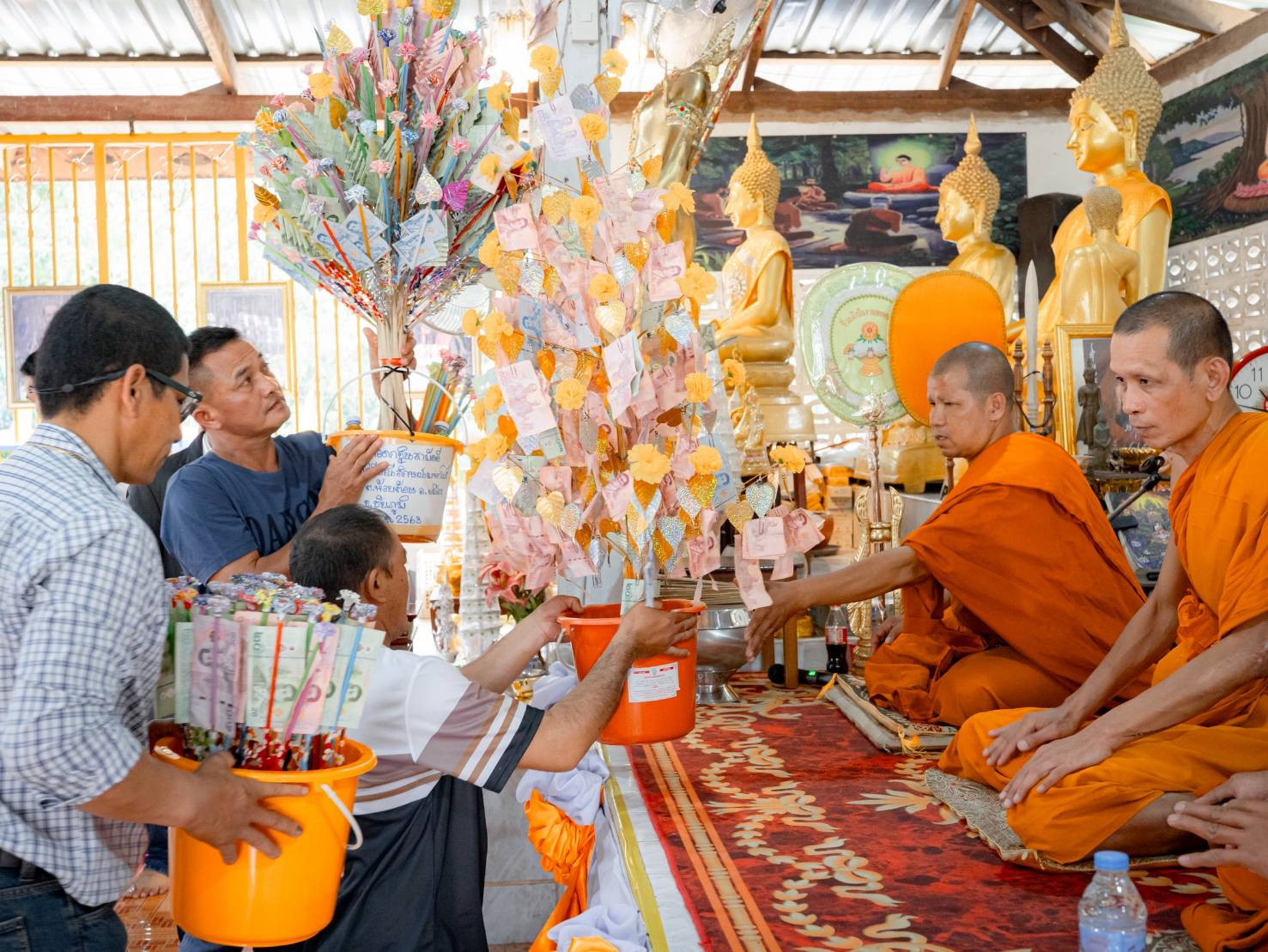 ภาพร่วมพิธีกรรมวัดศรีมุณีลักษณ์มหาโพธิ์