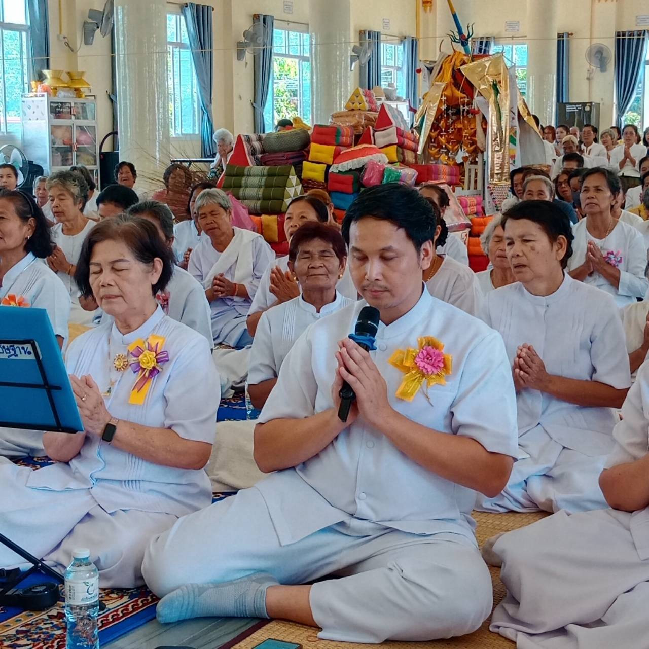 ภาพกล่าวคำถวายกฐินวัดคอนสารวนาราม