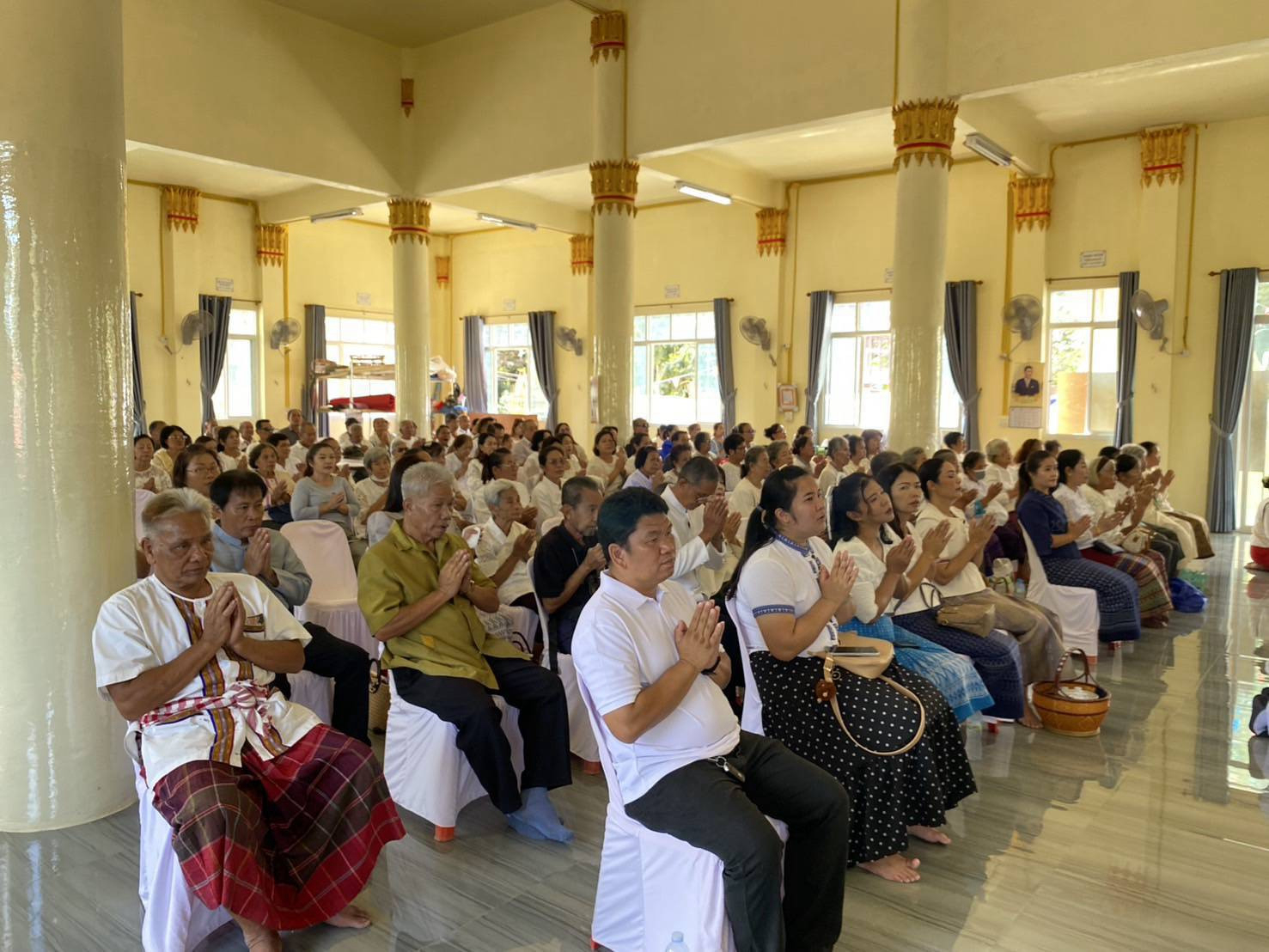 ภาพร่วมพิธีกรรมวัดคอนสารวนาราม