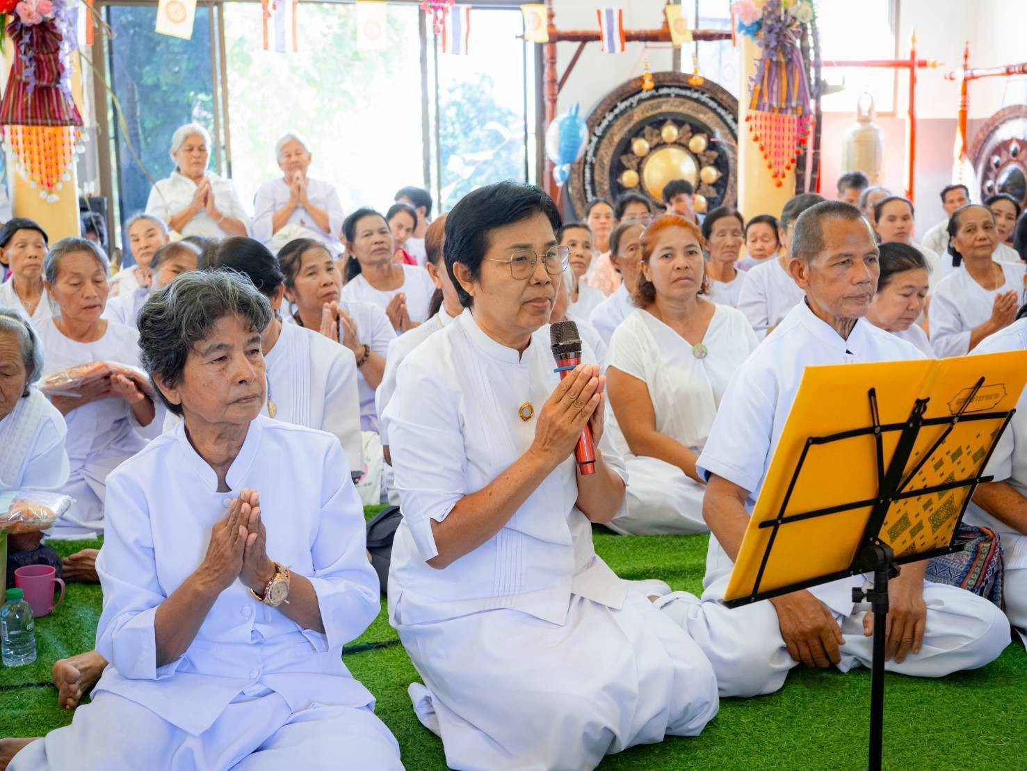 ภาพกล่าวคำถวายกฐินวัดศรีสุวรรณวนาราม