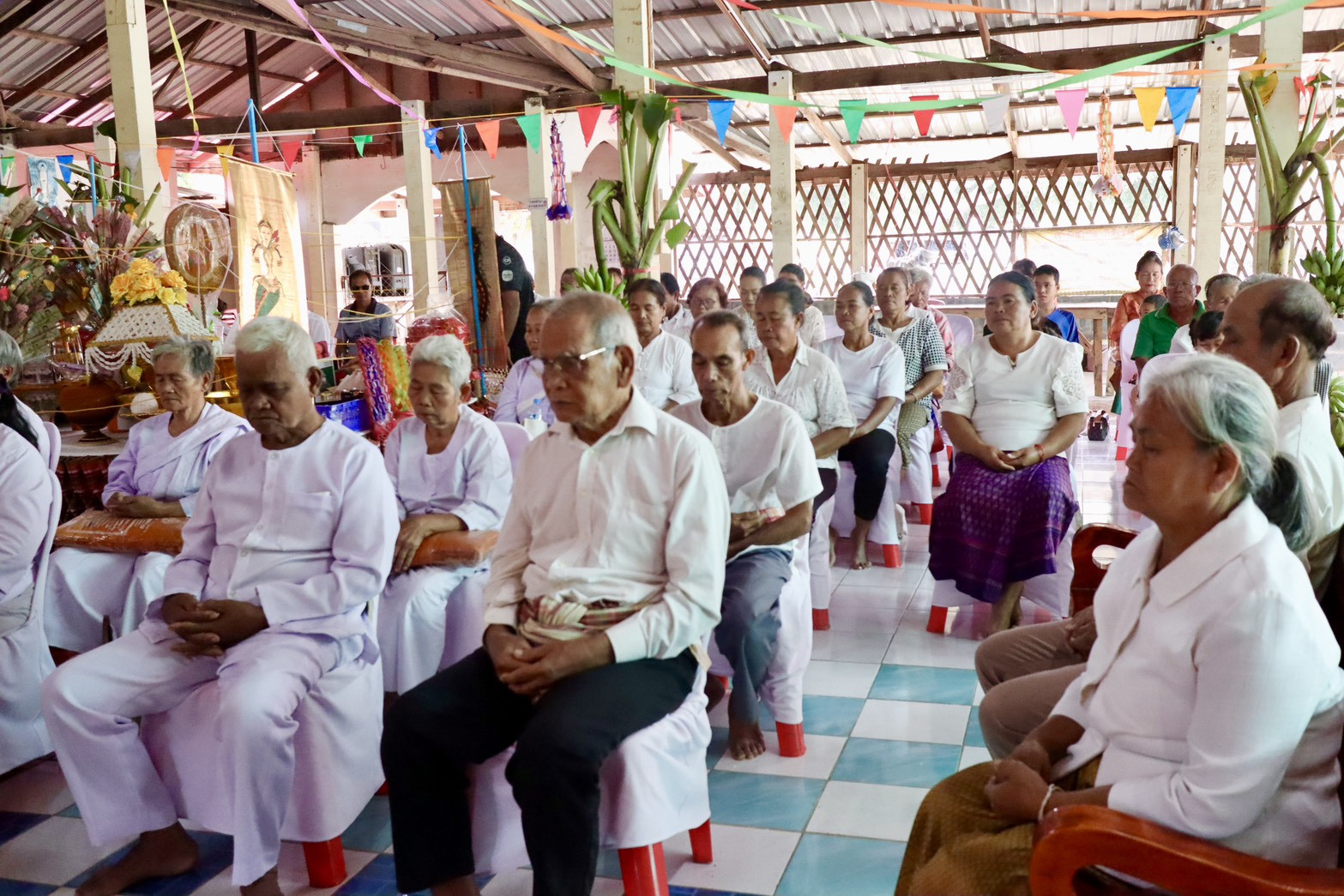 ภาพร่วมพิธีกรรมวัดหัวสะพาน