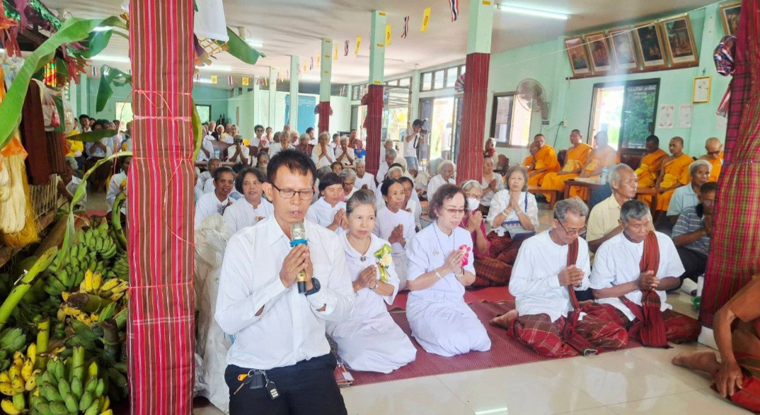 ภาพร่วมพิธีกรรมวัดหนองเหล็ก