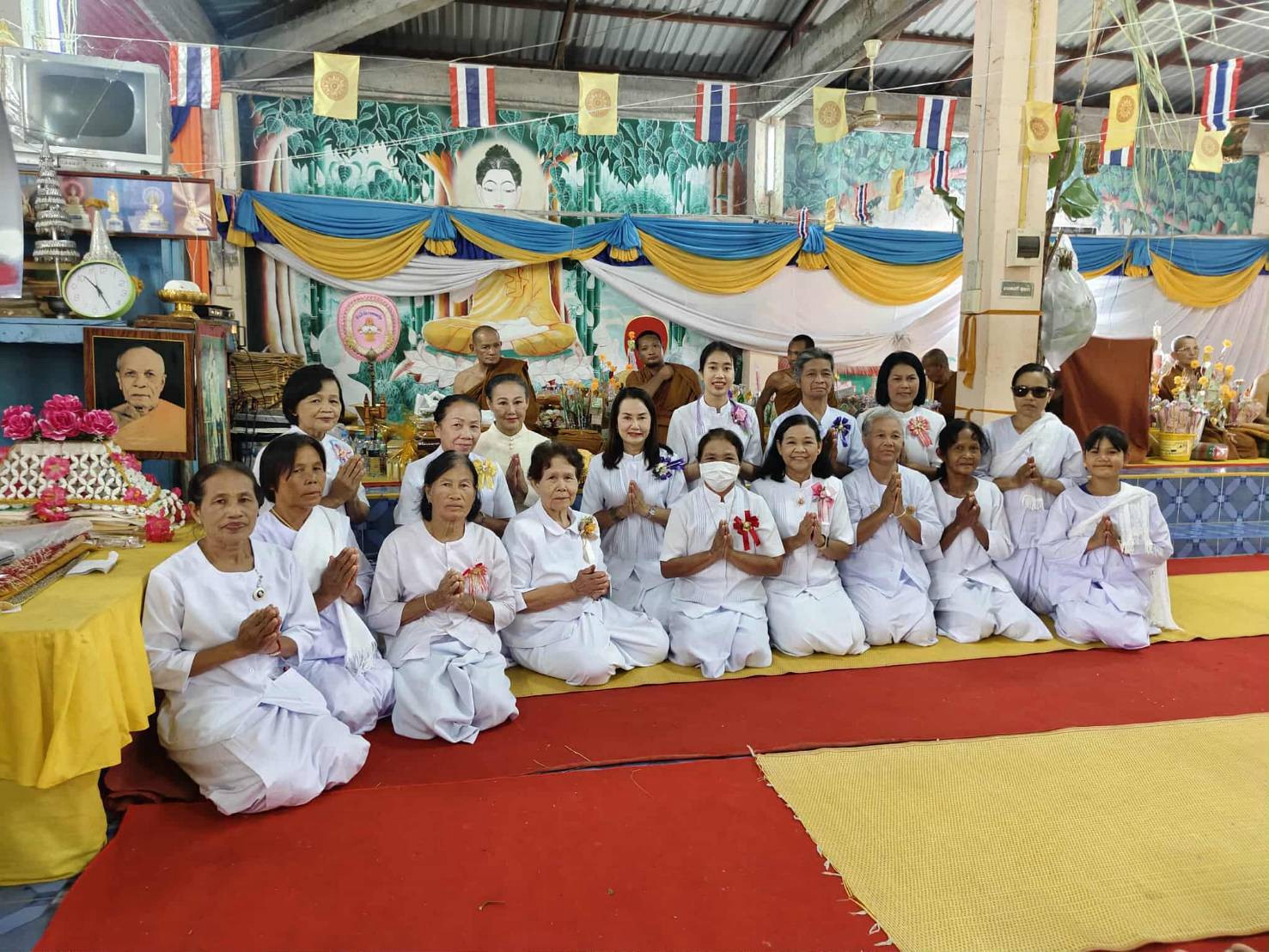 ภาพร่วมพิธีกรรมวัดพิมาย