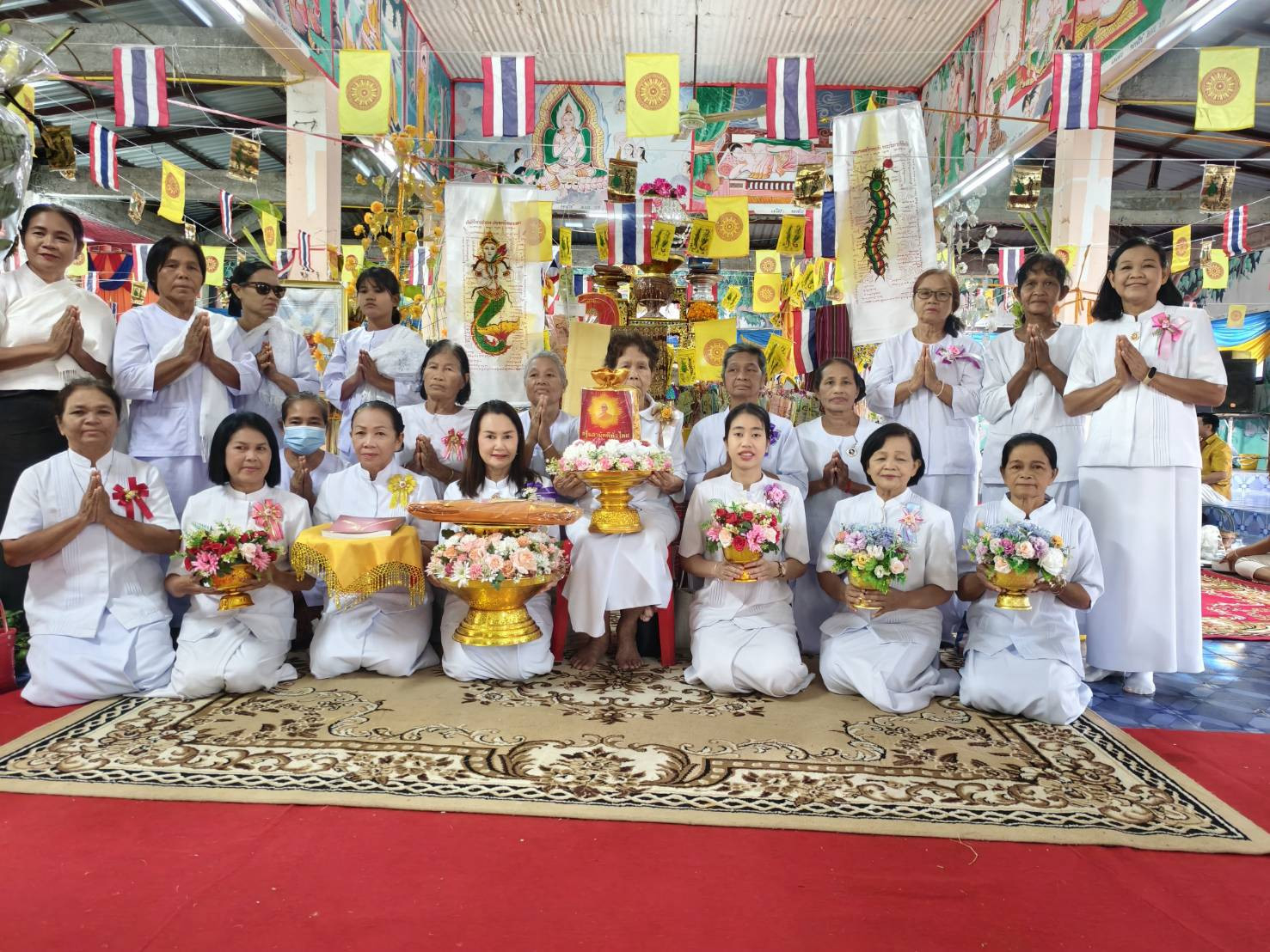 ภาพร่วมพิธีกรรมวัดพิมาย